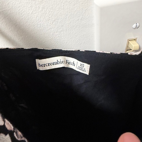 Abercrombie & Fitch Knot Front Slip Midi Dress - Picture 2 of 5